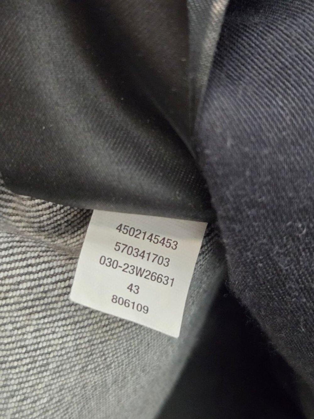 WHBM Size 2 Mariner Wide-Leg High-Rise  Jean's Faded Gray Wash Denim - Picture 14 of 14